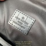 N41720 Navy alligator-grainy Louis Vuitton LV casual avenue sling bag men's chest waist bag