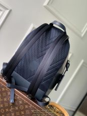 M21362 M57079 Louis vuitton Lv men's Aerogram travel backpack versatile durable hiking rucksack  SIze 43 x 30 x 14cm