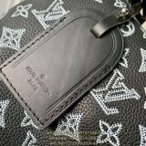 M53188 Louis vuitton underarm hobo shoulder commuter tote with braided handle and signature charm