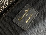 Dior D-joy medium embroidered shopper handbag lightweight shoulder tote with myabcd charm