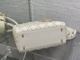 Limited edition Dior Myabcd Diana embroidered handbag large shopper tote with pearl embellishment