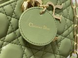 Dior D-joy cannage quilted Diana handbag sling crossbody shoulder shopping tote with studded feet 