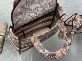 Latest series Dior Myabcd lady embroidered handbag lightweight crossbody shoulder tote