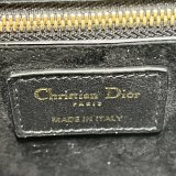 Dior lucky star series cannage cosmetic handbag chain-strap crossbody shoulder messenger flap with snaplock closure 