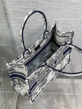 three size Dior Medium large embroidered booktote lightweight carryall shopper handbag open beach tote 