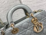 Dior D-joy medium cannage quilted Diana handbag underarm baguette shoulder open tote multicolor available 