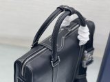 Dior lingot series men's business briefcase laptop handbag practical multi-compartment document case 