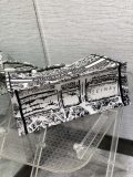 Paris map series Dior embroidered large booktote practical cabin handbag elegant holiday beach tote