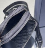 Dior men's canvas shoulder camera bag boxy smartphone pouch clutch