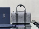 Dior Lingot 26 medium weekend duffle tote practical getaway cabin handbag outdoor holiday travel bag