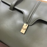 Celine large soft 16 shoulder commuter tote bag vintage underarm baguette with turnlock closure