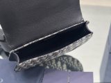 Dior men's oblique chest waist bag shoulder flap saddle messenger bag