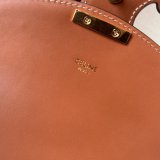 Celine Basace triomphe cosmetic saddle clutch sling crossbody shoulder falp messenger cellphone bag