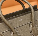 Celine Micro luggage structured shopper handbag tote holiday getaway travel baggage bag original quality