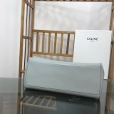 Celine large soft 16 vintage underarm baguette shoulder commuter tote bag with turnlock closure