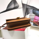 Medium Celine box bag sling crossbody shoulder flap messenger baguette bag Italy leather authentic quality 