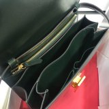 Medium Celine classic box bag sling crossbody shoulder flap messenger baguette bag socialite makeup clutch 