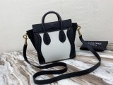 Italy leather Celine Nano luggage shopper handbag sling crossbody shoulder bucket tote original quality