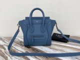 Italy leather Celine Nano luggage shopper handbag sling crossbody shoulder bucket tote original quality