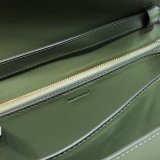 Medium Celine classic box bag sling crossbody shoulder flap messenger baguette bag socialite makeup clutch 