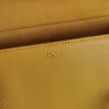 Celine soft 16 shoulder commuter office bag casual underarm baguette with iconic turnlock Italy leather 