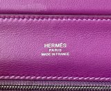 Swift hermes mini 2424 shopper handbag versatile sling crossbody commuter slouch tote pure handmade stitch 