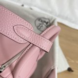 Togo Hermes lindy 26 shopper handbag shoulder underarm shopping tote duffle-shaped travel cabin handbag semi handmade stitch 