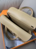 Swift hermes halzan 31 flap satchel shoulder crossbody flap baguette messenger bag pure handmade sewing 