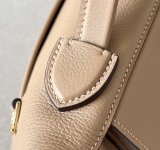 Swift hermes mini 2424 shopper handbag versatile sling crossbody commuter slouch tote pure handmade stitch 