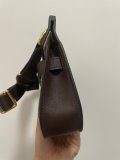 swift maroon hermes mini jypsiere shoulder crossbody saddle messenger bag full handmade stitch full packaging 