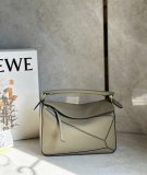 Loewe mini/small puzzle shopper handbag luxury geometric designer tote premium quality full packing