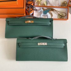 Epsom Hermes kelly cut 31 clutch cosmetic wallet holder with classic turnlock multicolor available