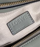 Loewe Puzzle vintage hobo bag underarm baguette shoulder zipper tote in smooth calfskin