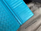 Bottega Veneta woven bifold flip long wallet purse multislots card holder socialite party clutch 