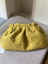 Bottega Veneta braided the pouch clutch clamshell underarm cloud bag multicolor available in lambskin 