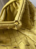 Bottega Veneta braided the pouch clutch clamshell underarm cloud bag multicolor available in lambskin 