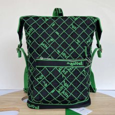 Bottega Veneta intrecciato sport travel backpack outdoor trekking hiking rugged rucksack Italy leather