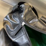 Bottega Veneta bowling gym handbag luggage weekend barrel duffle holdall carryall travel cabin bag Italy leather 