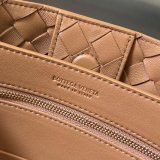Bottega Veneta intrecciato small  Andiamo weekend holdcall travel handbag practical shoulder commuter tote Italy leather original quality 