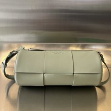 Bottega Veneta cassette small shoulder barrel bag unisex braided chest waist bag Italy leather premium quality 