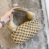 Bottega Veneta intrecciato Jodie double-knot elbow tote tiny braided shopper handbag Italy leather authentic quality 