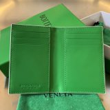 Bottega Veneta intrecciato trifold flip small wallet purse multislots card holder coin pouch