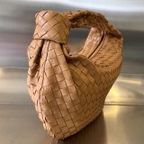 Bottega Veneta intrecciato large Jodie knot underarm baguette shoulder hobo bag elegant elbow tote full packaging 