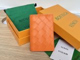 Bottega Veneta intrecciato trifold flip small wallet purse multislots card holder coin pouch