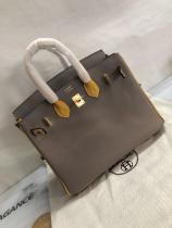 Hermes birkin 30 top-handle handbag casual outdoor shopping tote bag in Epsom leather