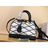 M23666 Louis Vuitton LV alma BB shell handbag sling crossbody shoulder tote with protective feet
