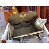 full handmade Hermes Toolbox 20 convertible bowling handbag crossbody shoulder bucket tote