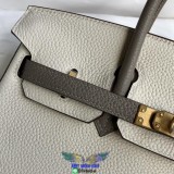 Togo Hermes Birkin 25 top-handle handbag shopping tote laptop bag business briefcase