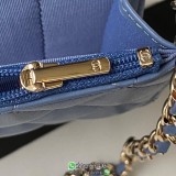 lambskin AP3226 Chanel sling WOC crossbody shoulder smartphone bag rouge lipstick holder clutch