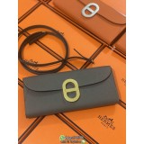 Epsom hermes Ancre to go cocktail party clutch cosmetic pouch smartphone holder long wallet purse